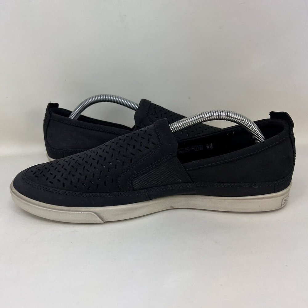 Ecco Collin 2.0 Slip On Perforated Leather Shoe Men’s Size 9 / EUR Size 43 - Picture 5 of 9